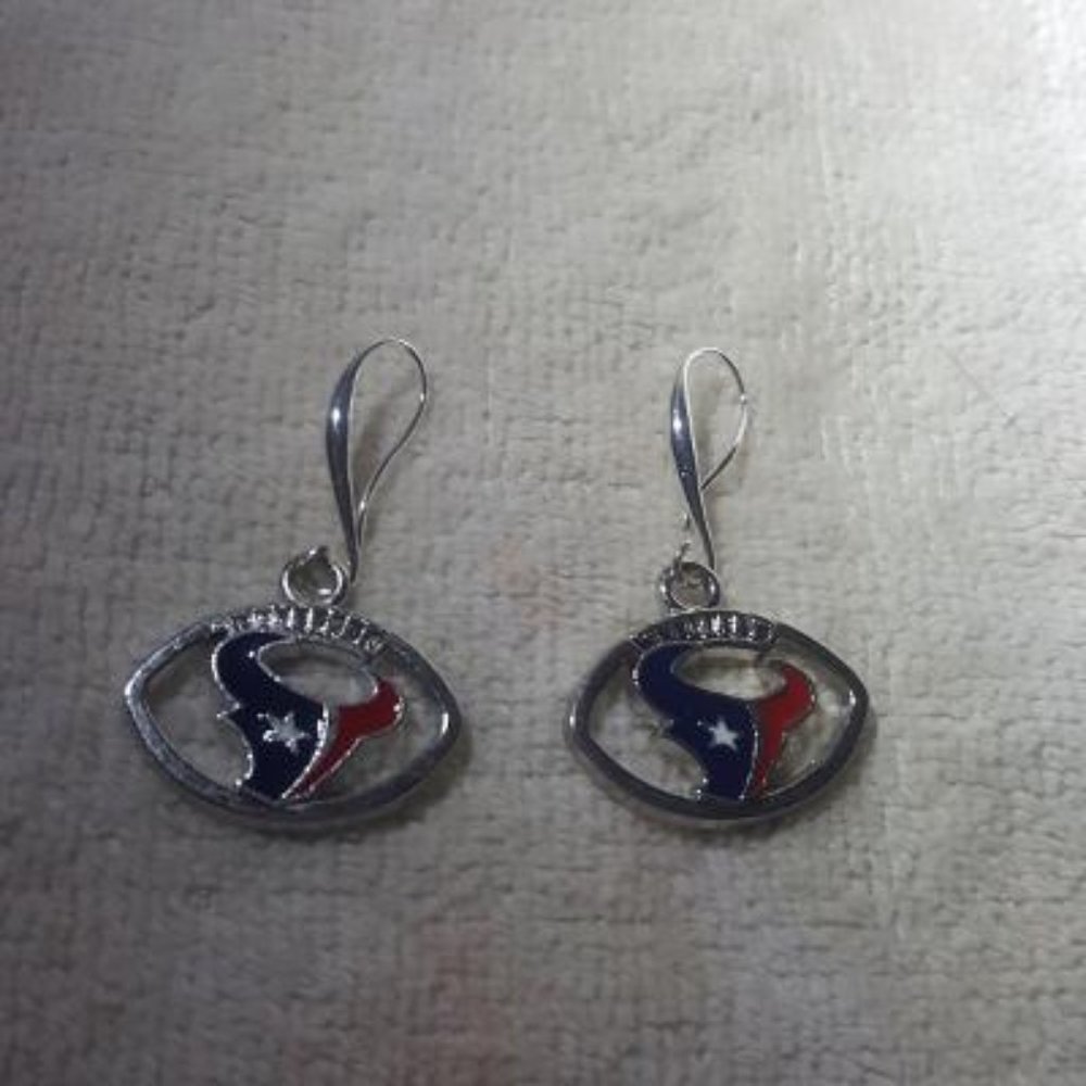 Houston Texans NFL Dangle Earrings NEW